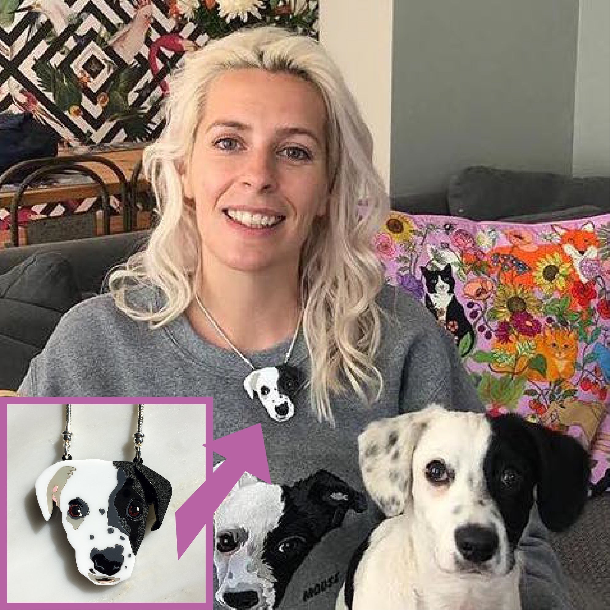 Sara Pascoe Pet Portrait