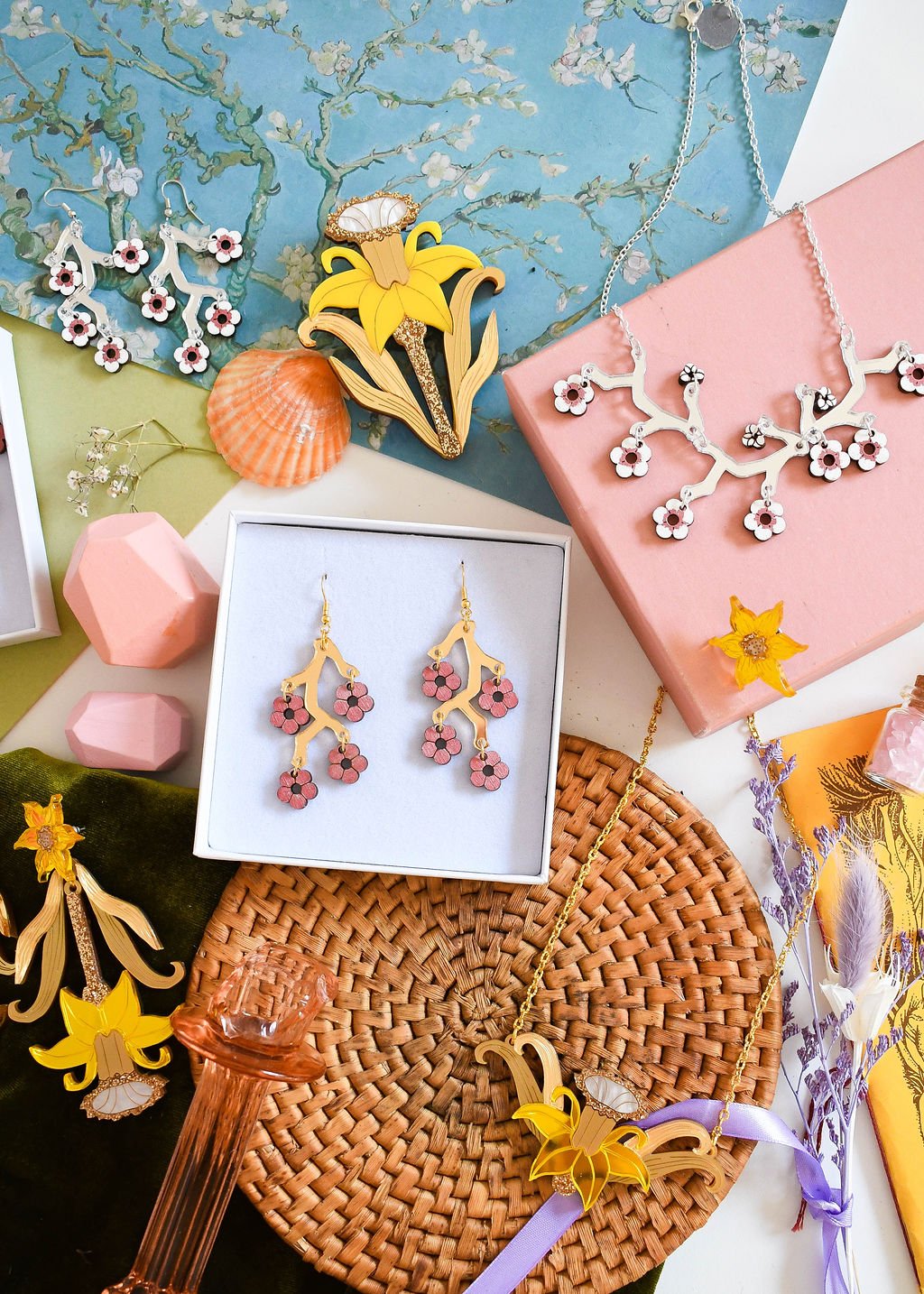 Spring Collection | Daisy Jewellery, Floral Designs & Nature