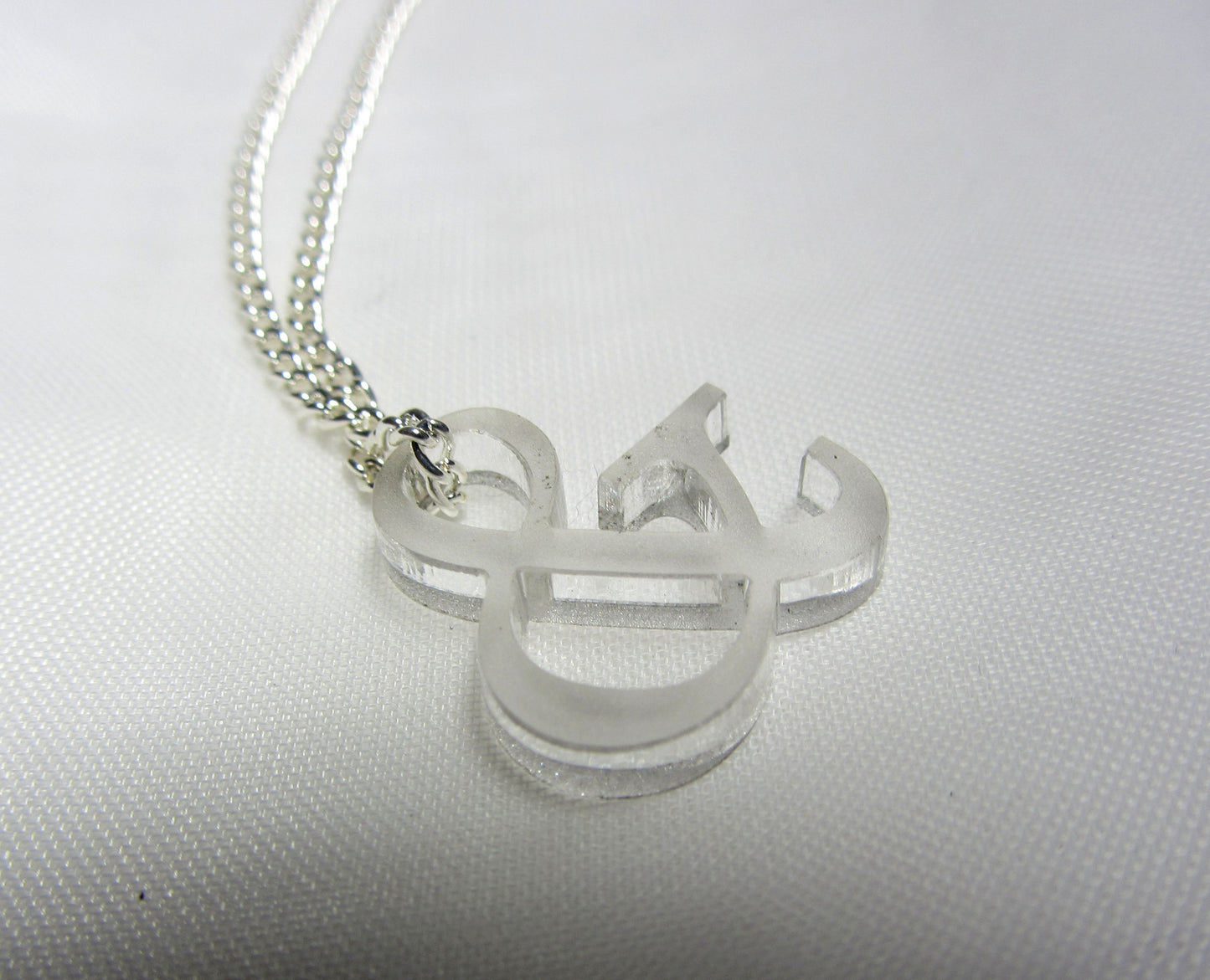 Ampersand necklace