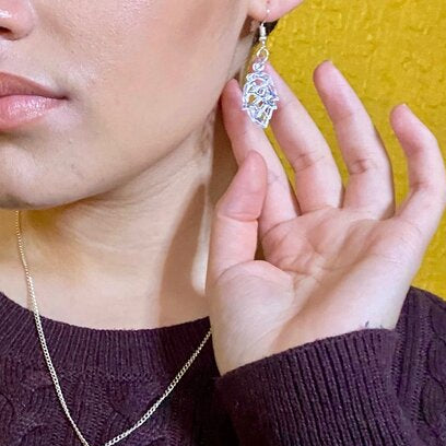 Hop Flower Earrings