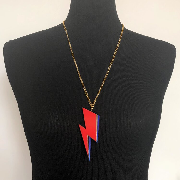 Bowie Flash necklace