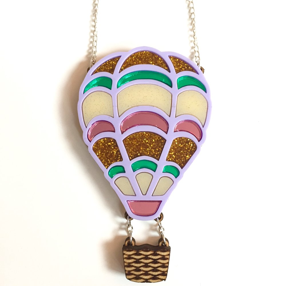 Bristol balloon fiesta brooch
