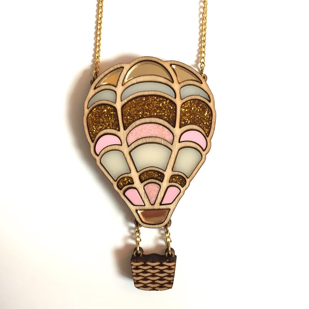 Bristol balloon fiesta brooch