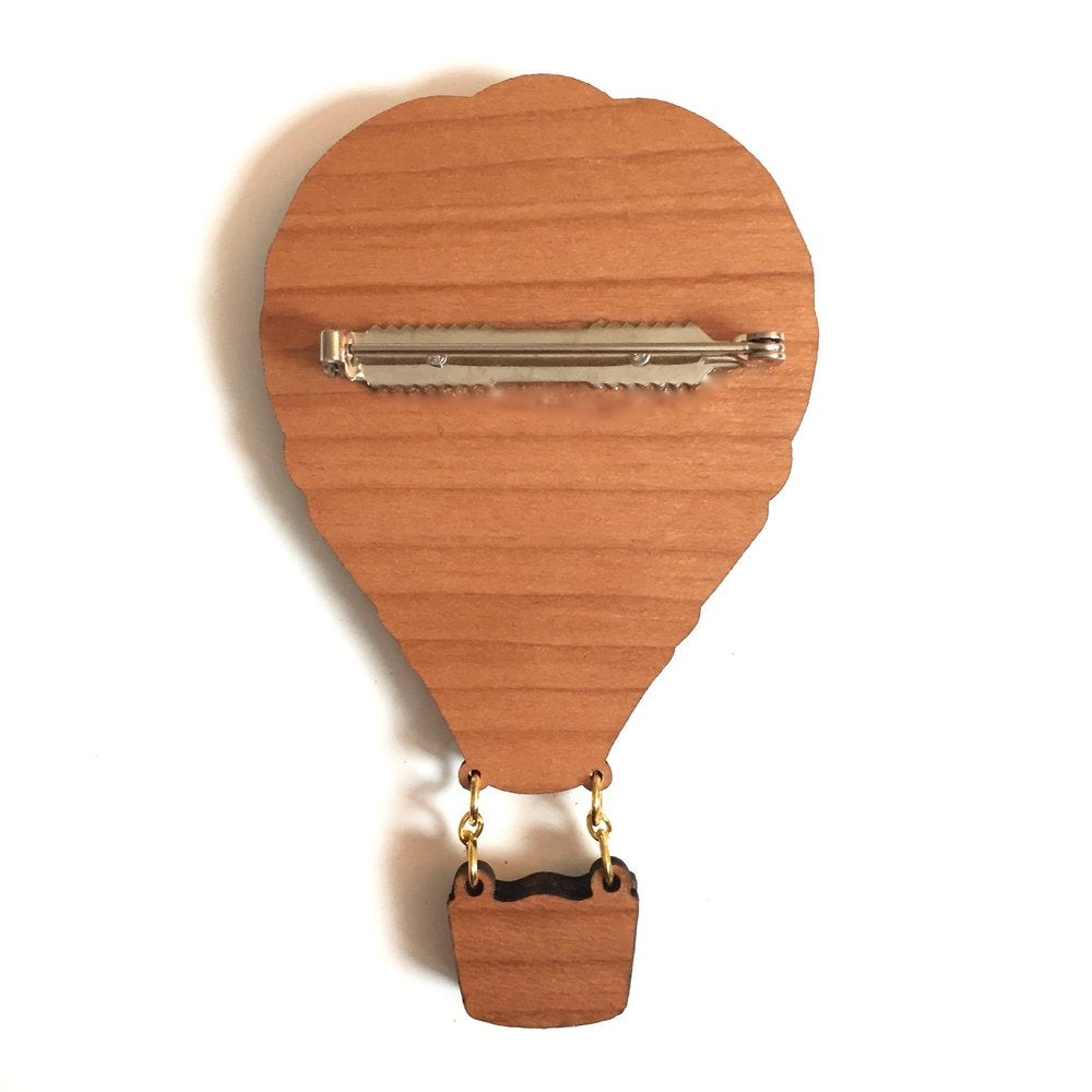 Bristol balloon fiesta brooch