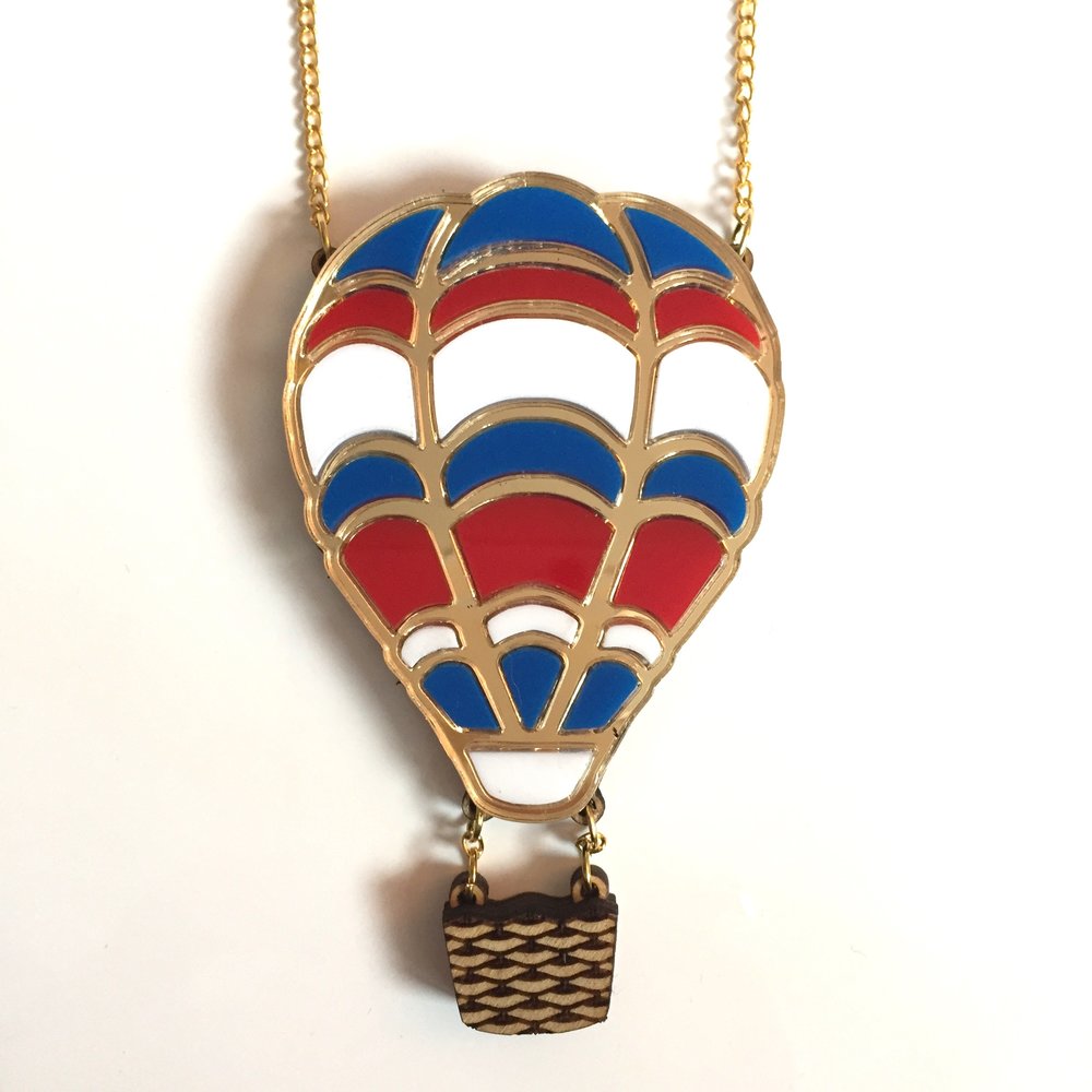 Bristol balloon fiesta brooch