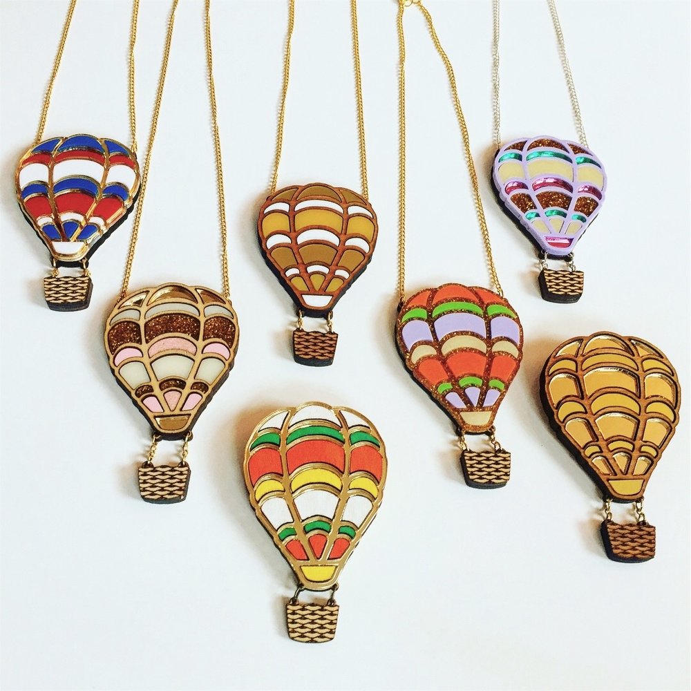 Bristol balloon fiesta brooch