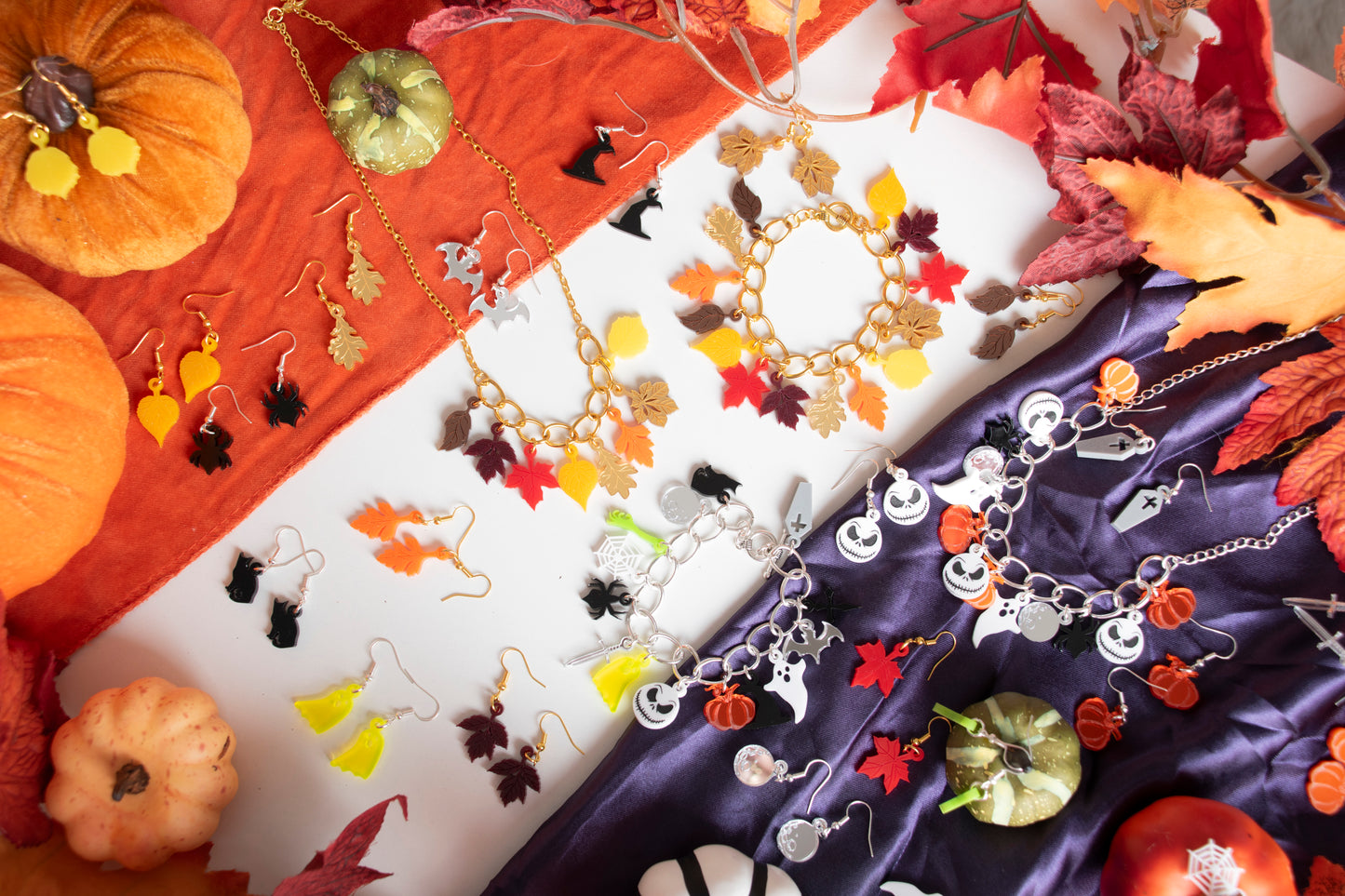 Halloween Trick or Treat Necklace