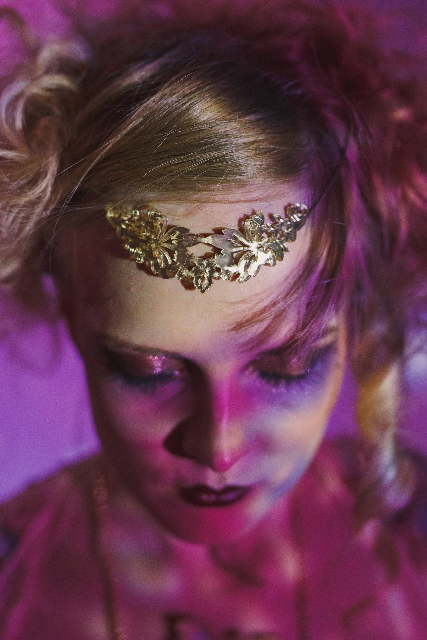 Floral headchain