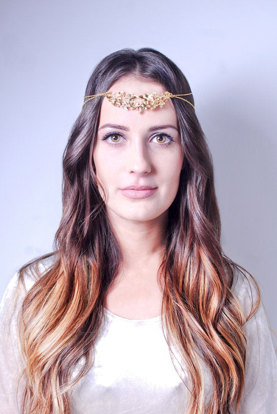 Floral headchain