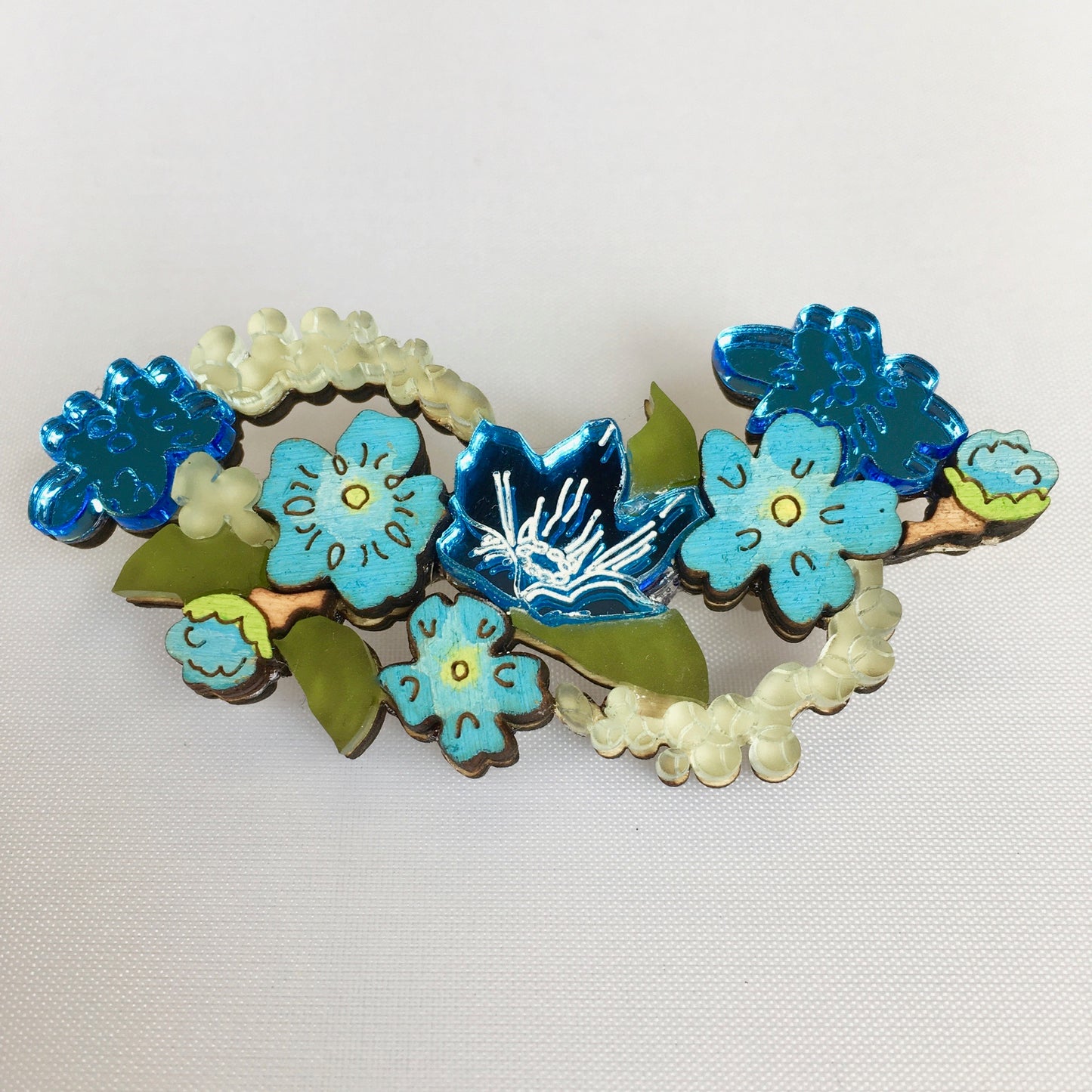 Forget-Me-Not brooch