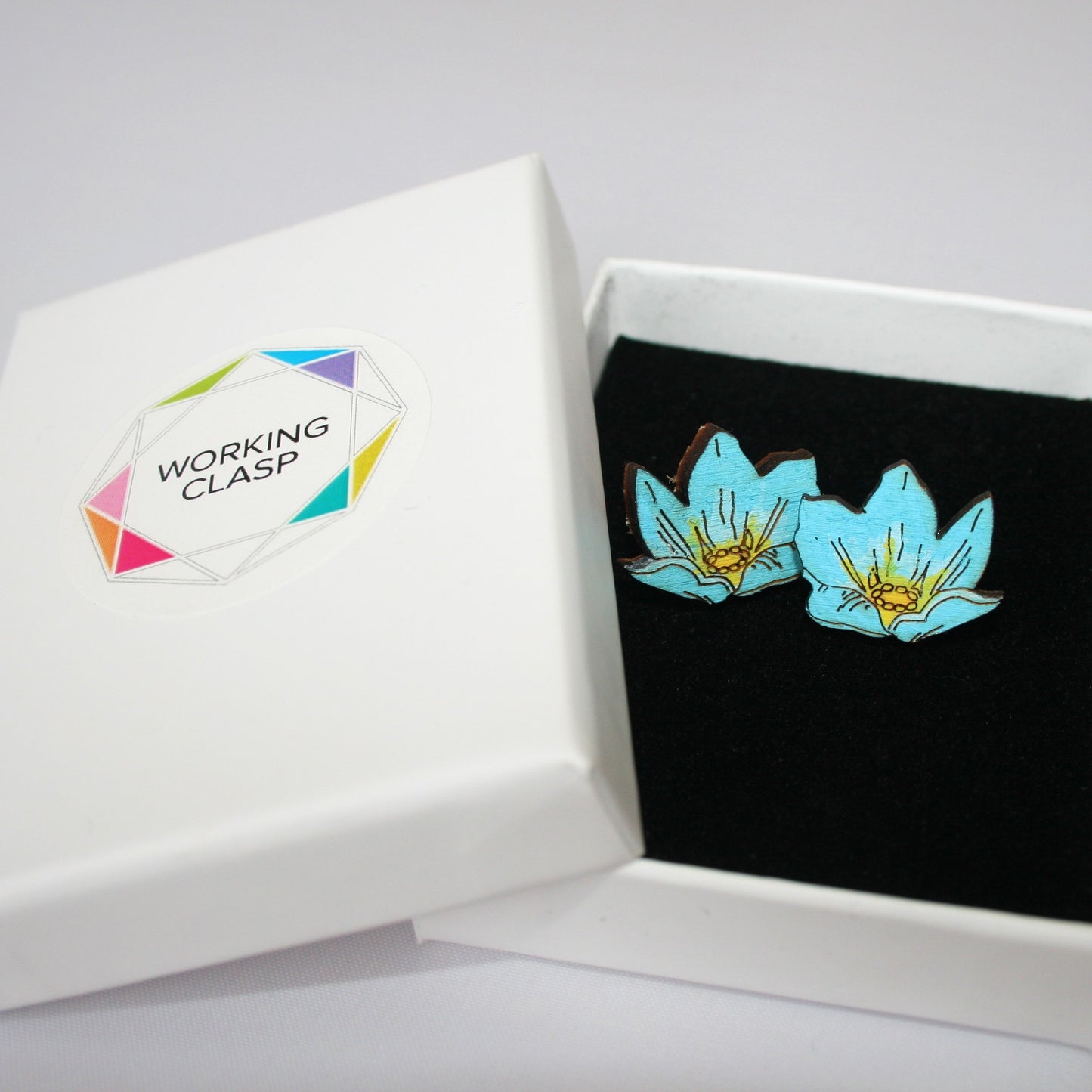 Forget-Me-Not Stud Earrings