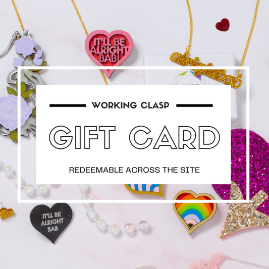 Working Clasp Gift Card