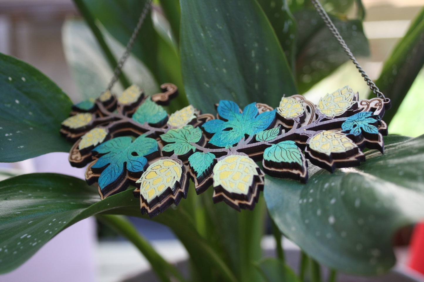 Beer Hop Statement Necklace