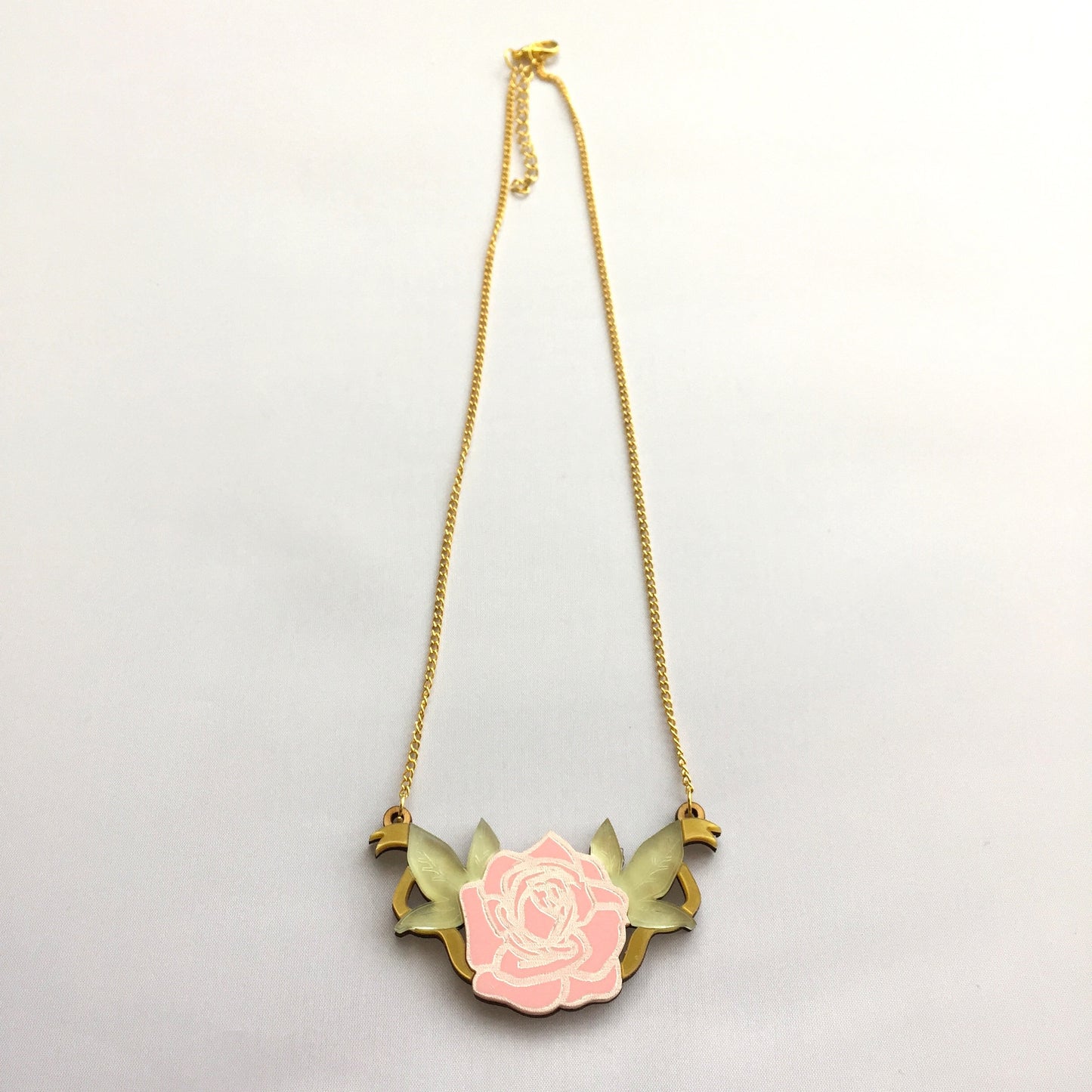 Roses & Ribbons Necklace