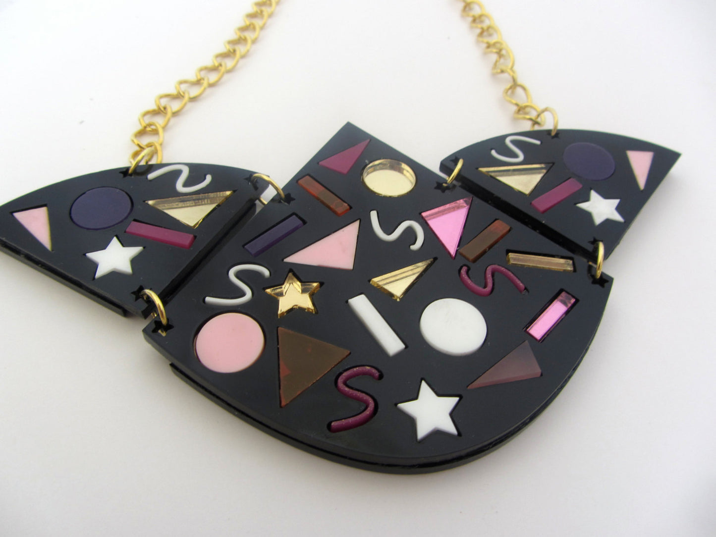 Saved by the bell inspired 80's statement necklace