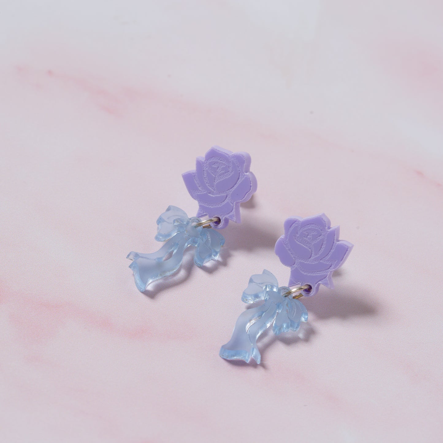 Roses & Ribbons earrings