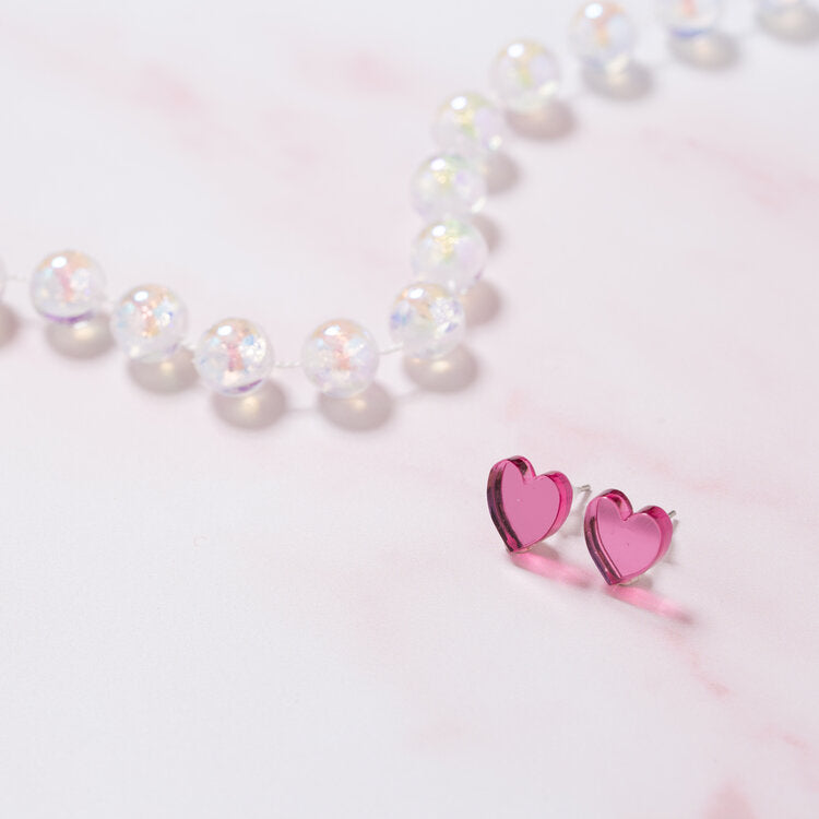 Sweet heart studs