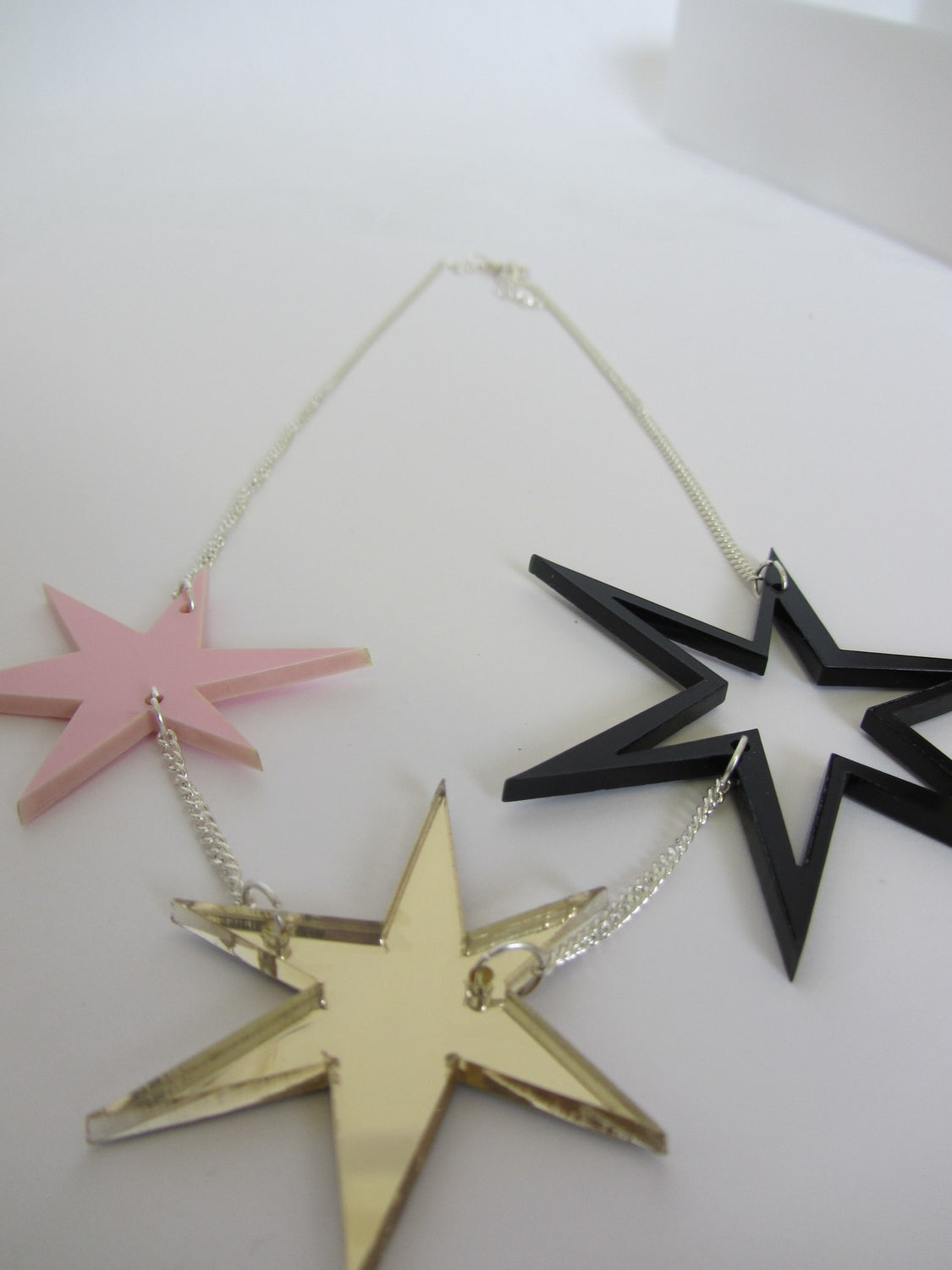 80's Jem star necklace