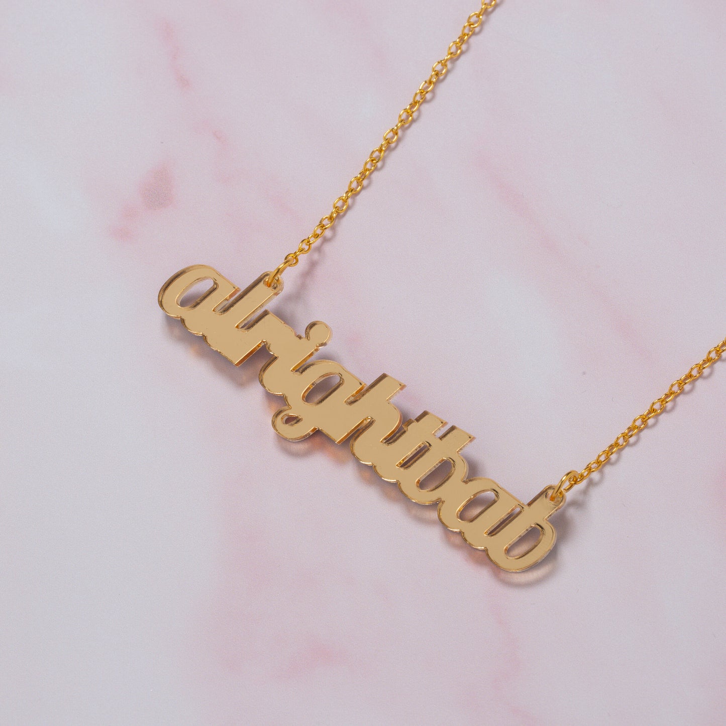 Alright bab necklace