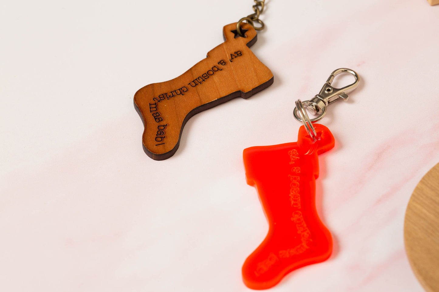 Av' a Bostin Christmas Bab! keyring