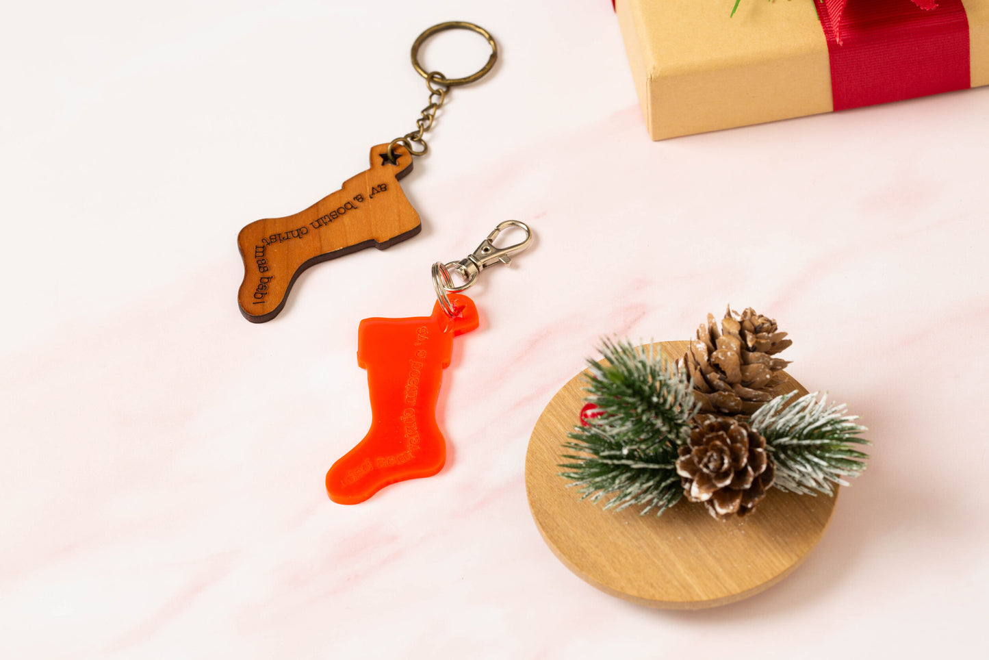 Av' a Bostin Christmas Bab! keyring