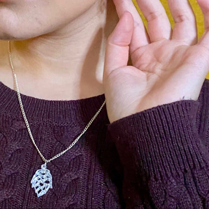 Hop Flower Charm Pendant