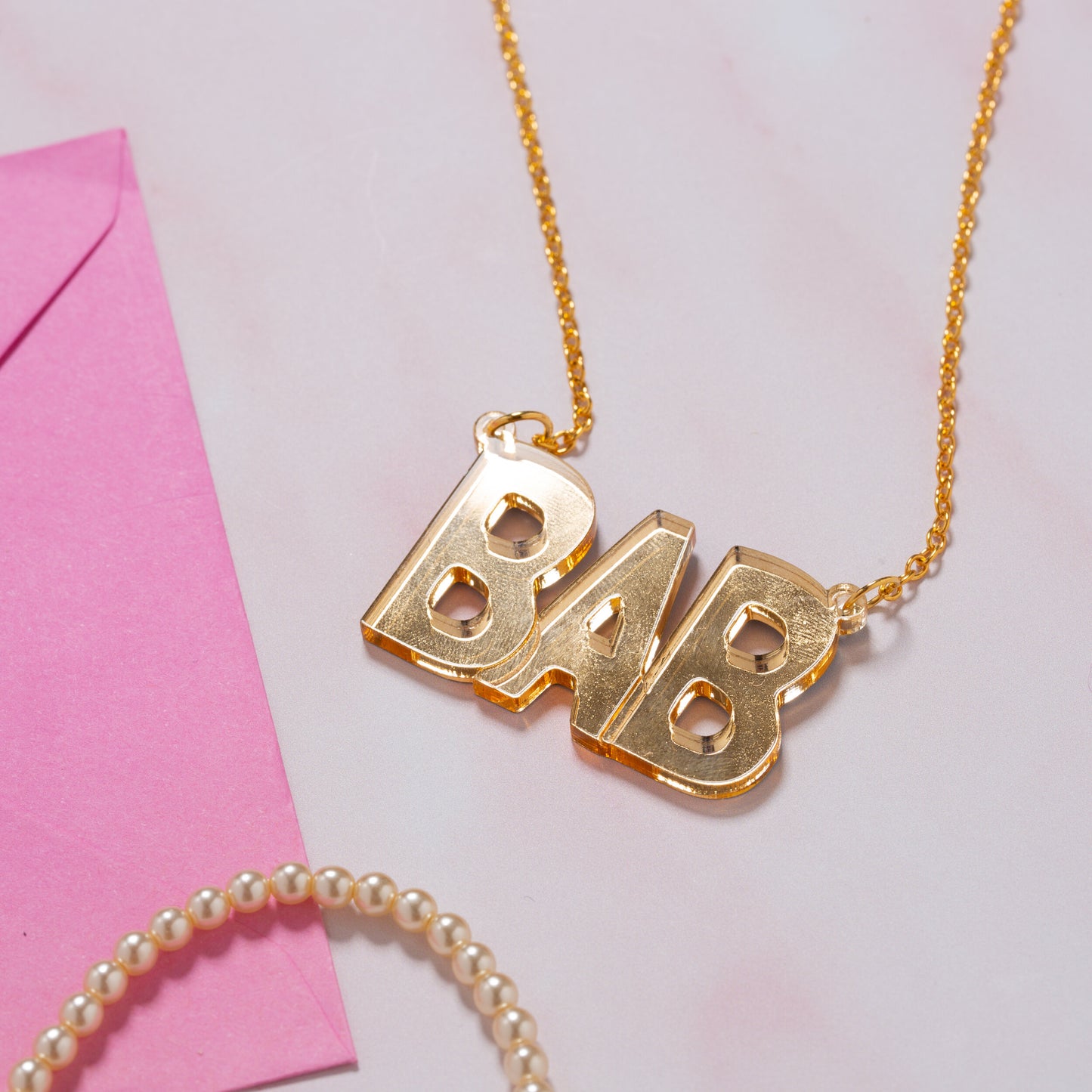 'Bab' necklaces