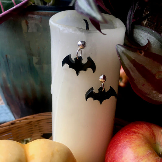 Bat earrings