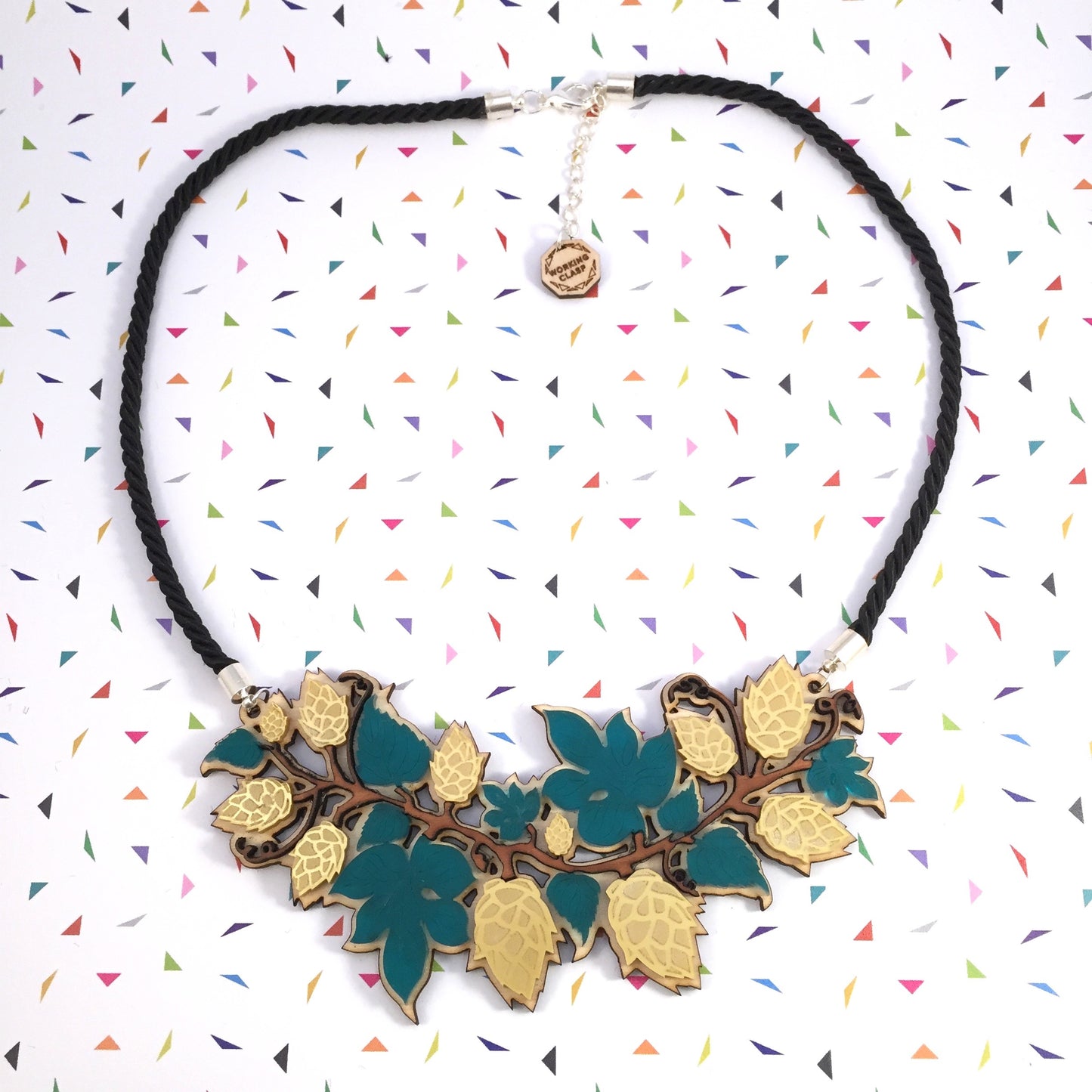 Beer Hop statement necklace