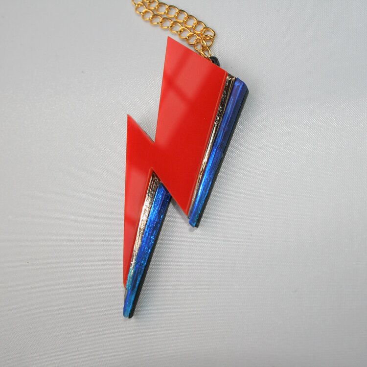 Bowie Flash necklace