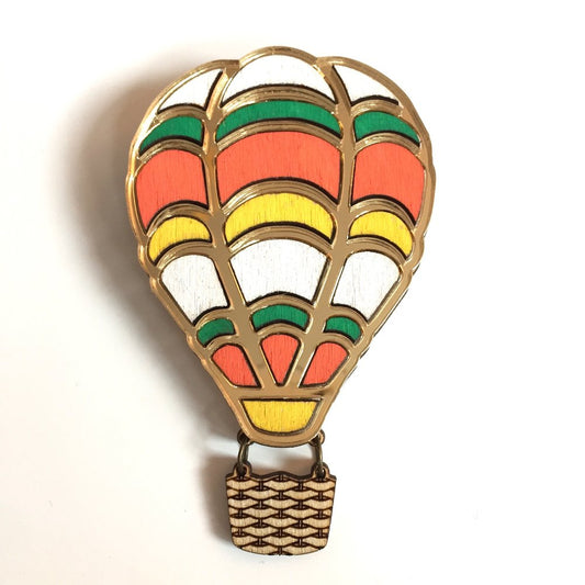 Bristol balloon fiesta brooch