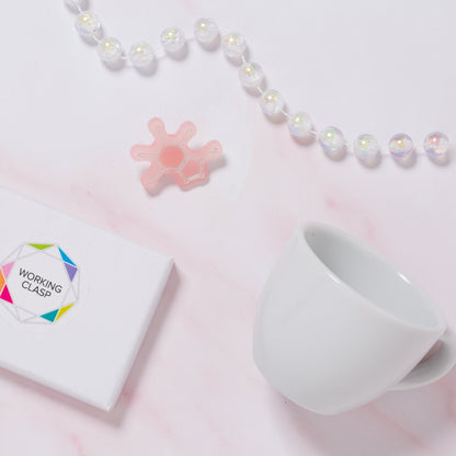 Caffeine molecule pin badge - 'The Pep me up chemical'