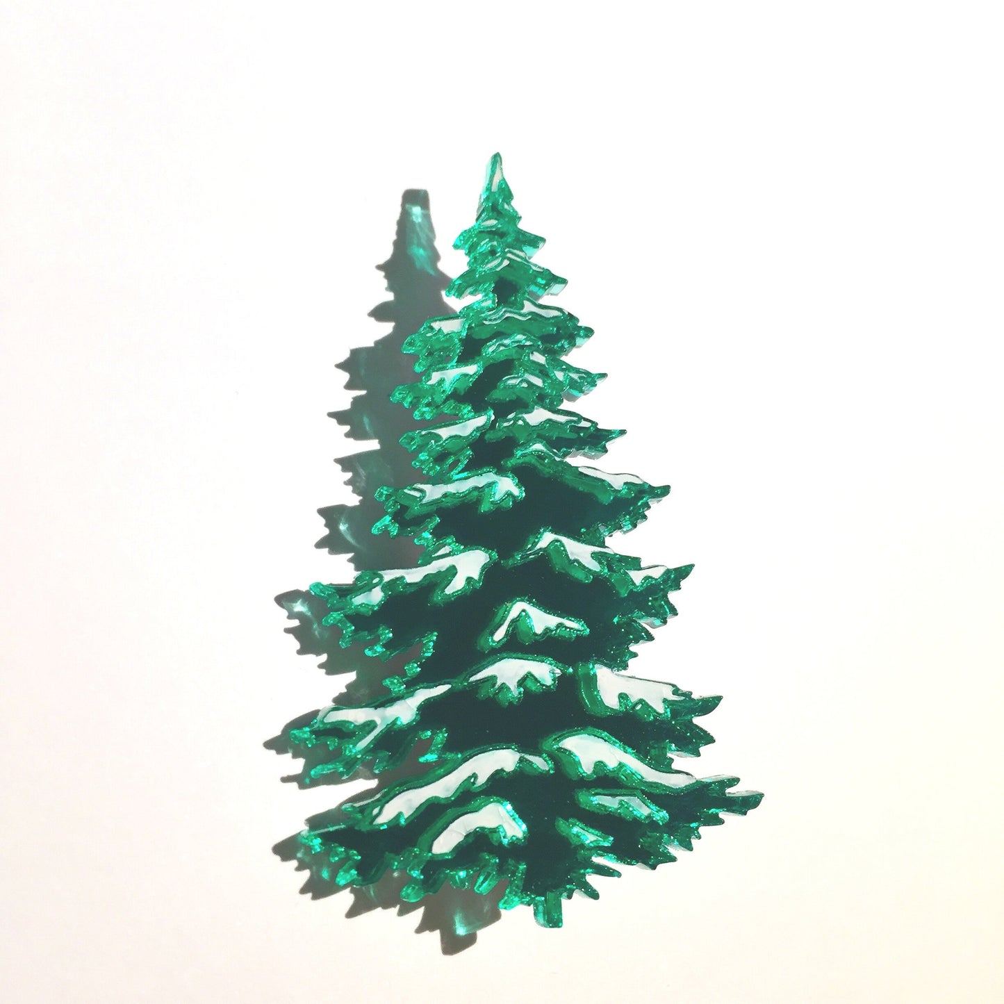 Christmas tree brooch