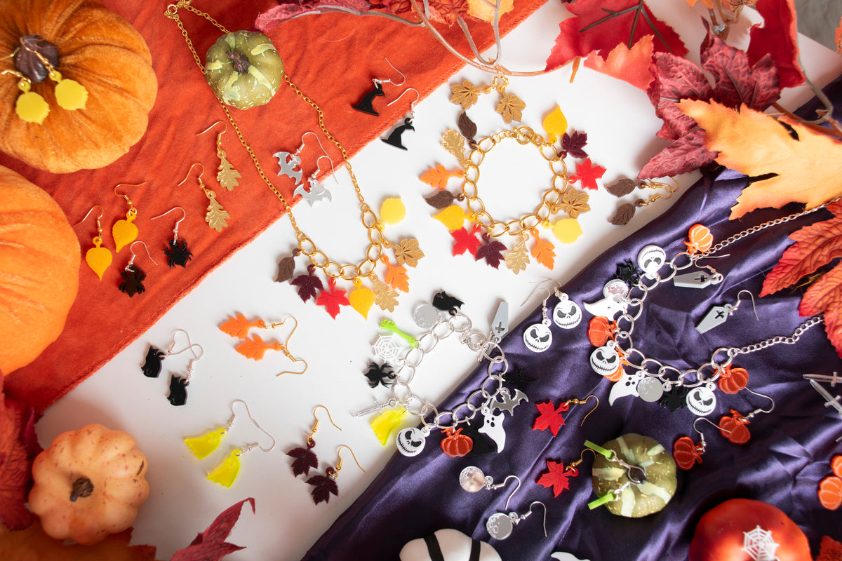 Halloween Trick or Treat Necklace