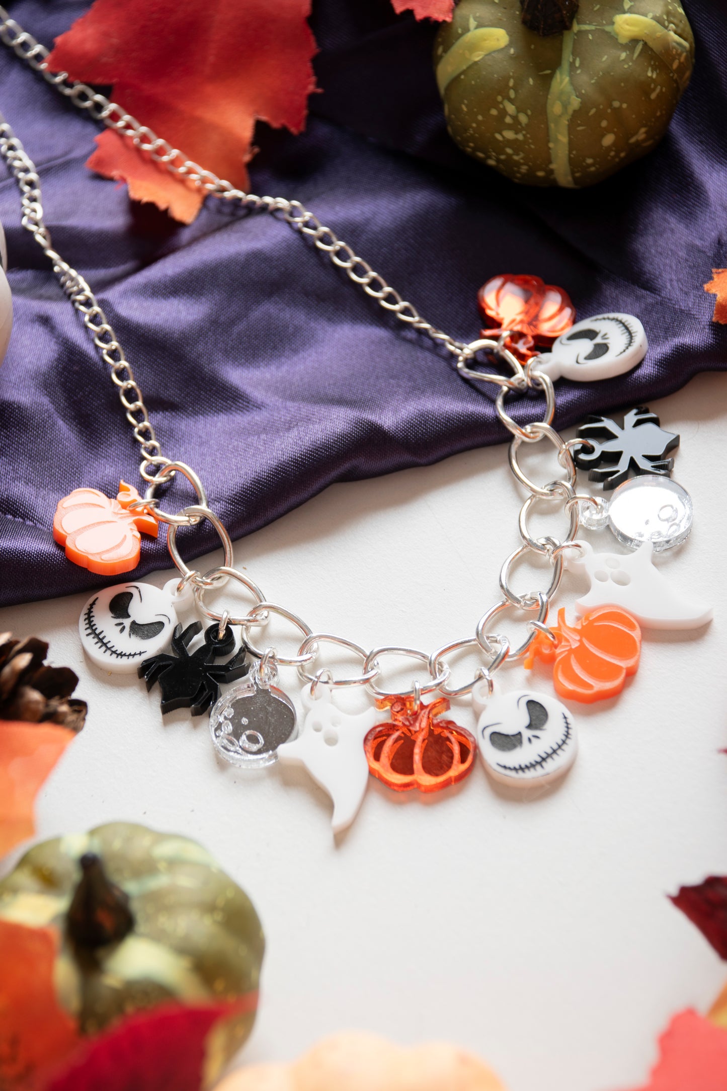 Halloween Trick or Treat Necklace