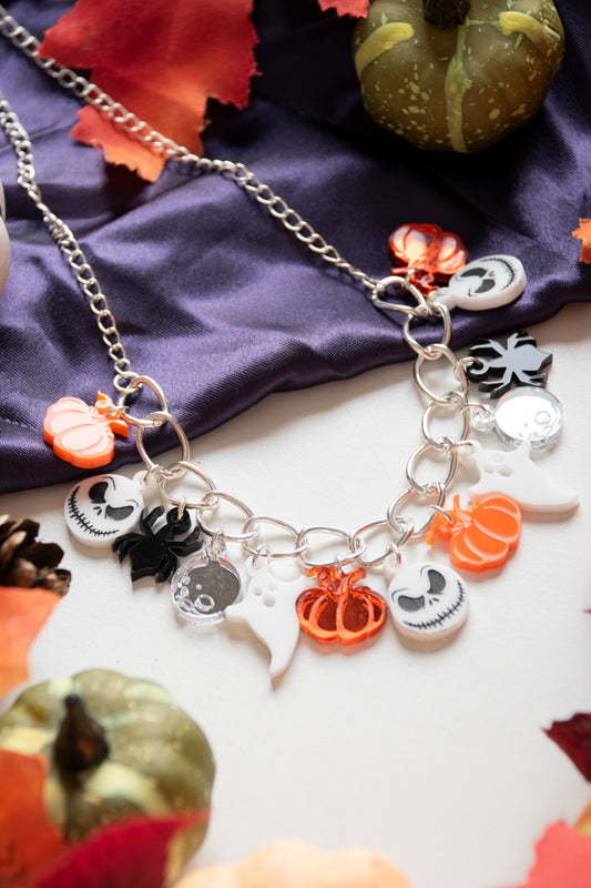 Halloween Trick or Treat Necklace