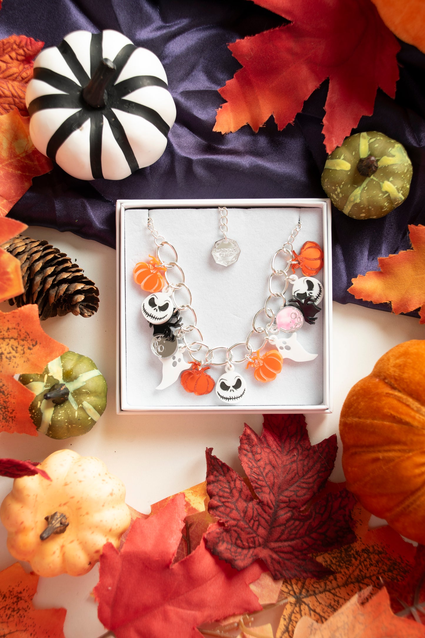 Halloween Trick or Treat Necklace