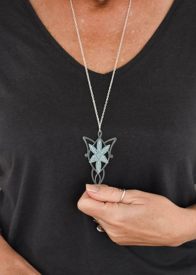 Lord of the Rings inspired Evenstar necklace