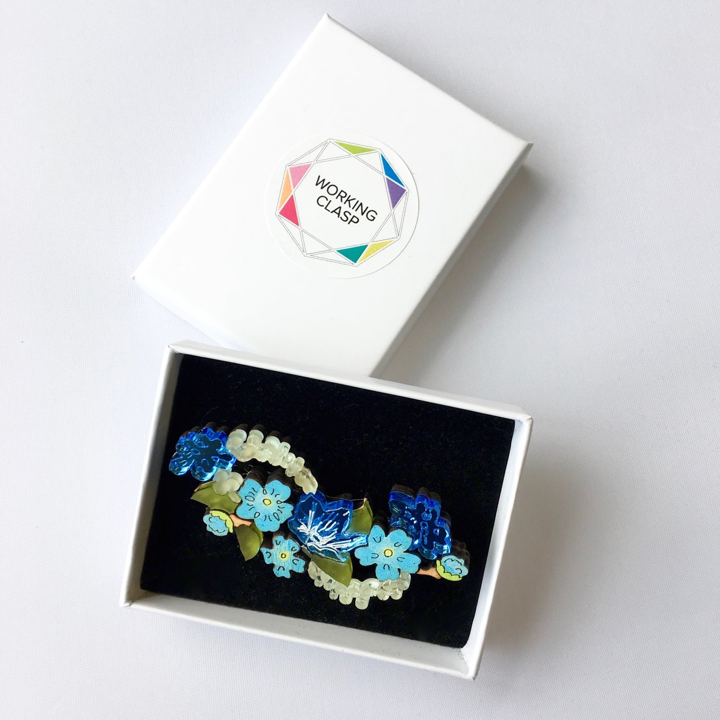 Forget-Me-Not brooch