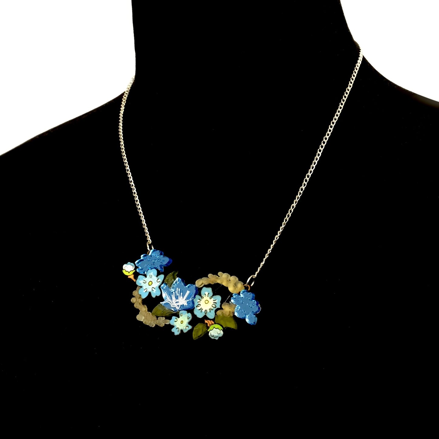 Forget-Me-Not necklace