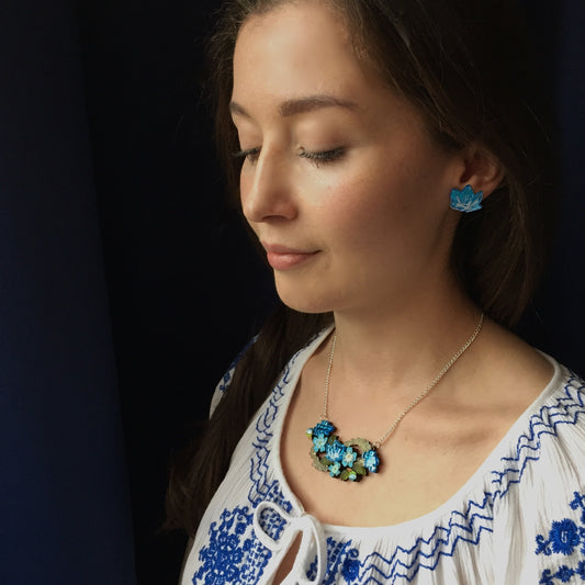 Forget-Me-Not necklace