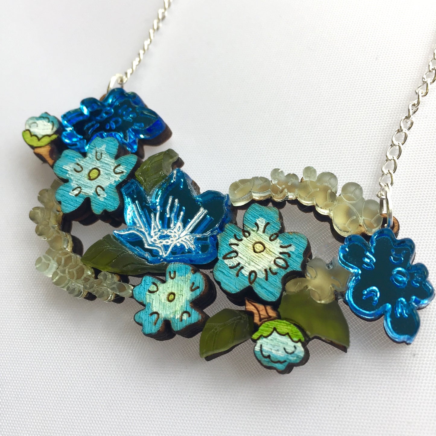 Forget-Me-Not necklace