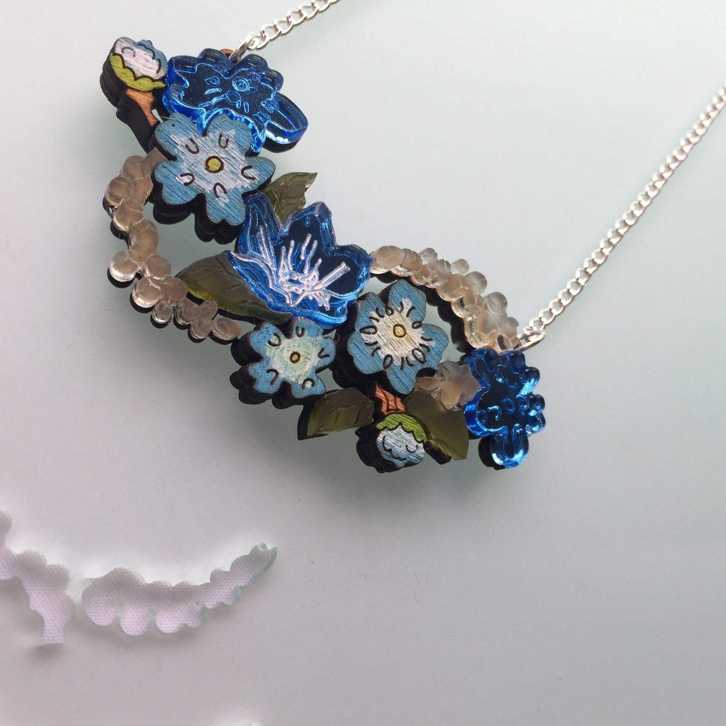 Forget-Me-Not necklace