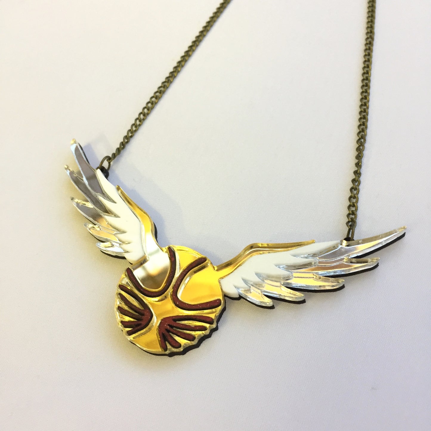 Golden Snitch necklace