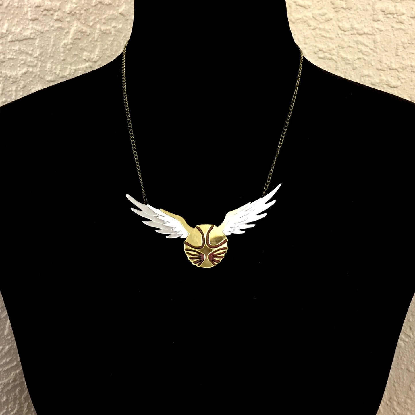Golden Snitch necklace