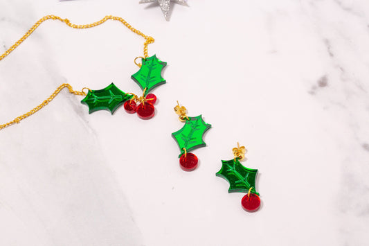 Holly Jolly earrings