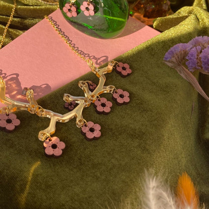 Spring blossom necklace