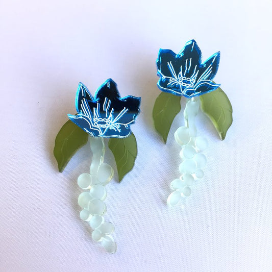 Forget-Me-Knot earrings