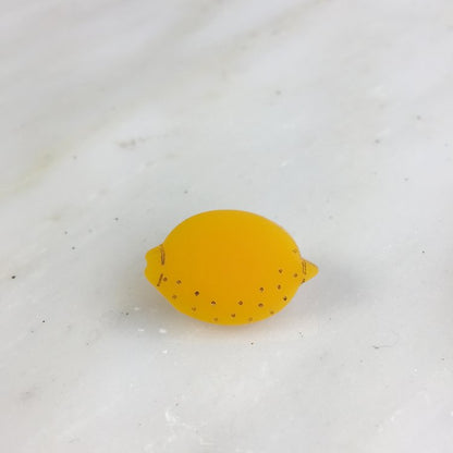 St Clements oranges or lemons pin badge