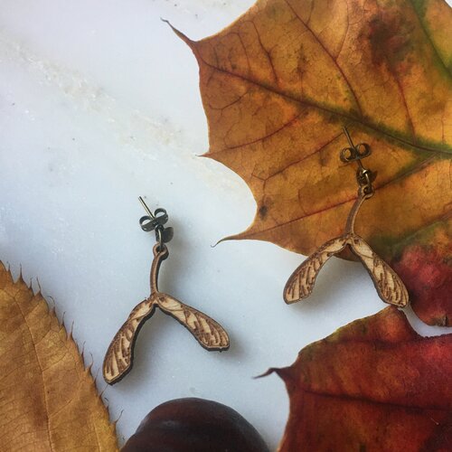 Spinning Jenny earrings
